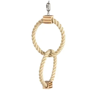 DUVO+ Anneaux doubles en sisal naturel – Hot