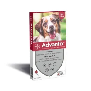 ADVANTIX Antiparasitaire 10-25 kg Sale