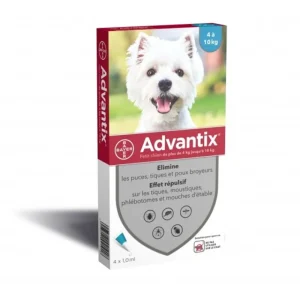 ADVANTIX Antiparasitaire 4-10 kg Sale