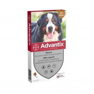 ADVANTIX Antiparasitaire 40 kg et plus Online