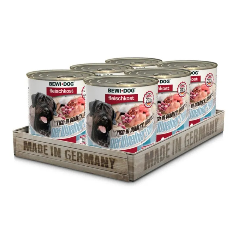 bewidog_pte_coeur_de_vola_3.webp BEWI DOG BewiDog Pâtée Coeur de volaille Clearance