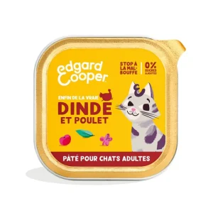 EDGARD COOPER Boite Edgar Cooper - Dinde & poulet Hot