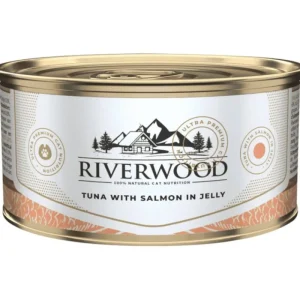 PSF RIVERWOOD Boite Riverwood - Terrine Thon Saumon pour chat Hot