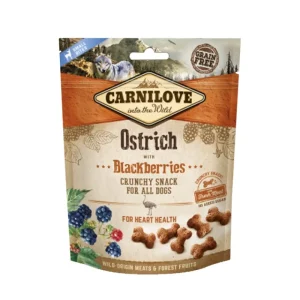 ANIMAL FOOD DIFFUSION Carnilove Crunchy autruche/mûres Best
