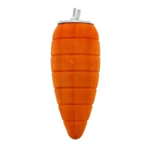 TYROL Carotte en bois à ronger 12cm – New