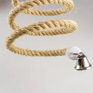 DUVO+ Corde spirale  en sisal avec clochette Outlet