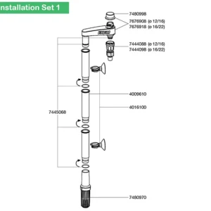 EHEIM Coude pour kit d'installation 1+2 (4009630) Discount