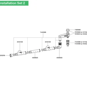 EHEIM Coude pour kit d'installation 1+2 (4009630) Discount