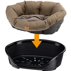 FERPLAST Coussin pour Chien Sofa Gris tourterelle Online