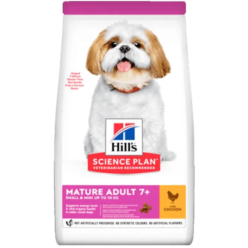 croquettes_hills_small_am_0-2.webp HILL'S Croquettes Small & Mini Mature 7+ Poulet 6 kg Clearance