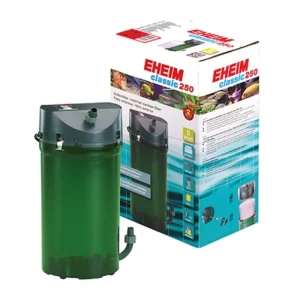 EHEIM Classic 250 (2213020) avec masses de filtration et robinets Fashion