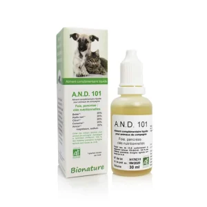 ANIBIO Equilibre hépatique A.N.D 101 Bionature Discount