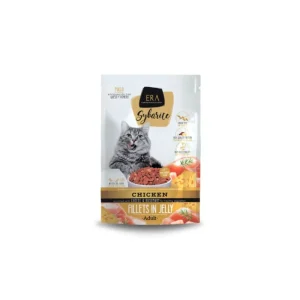ERA Filets en gelée Sybarite pour Chats Adultes – Poulet & Fromage Fashion