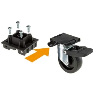FERPLAST Kit 4 roues (L442) pour caisse de transport Atlas - Sale