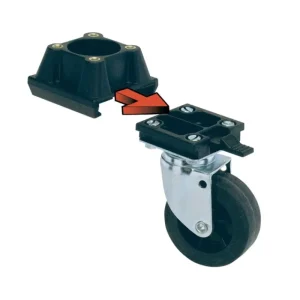 FERPLAST Kit roues (L388) pour caisse Atlas Fashion