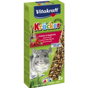 VITAKRAFT VITOBEL Kräcker Chinchillas Aux Herbes et Baies d'églantier Vitakraft Fashion