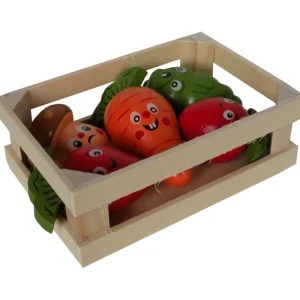 TYROL Légumes en bois à ronger Tutti Woody 10.5x7x3.5cm - Clearance
