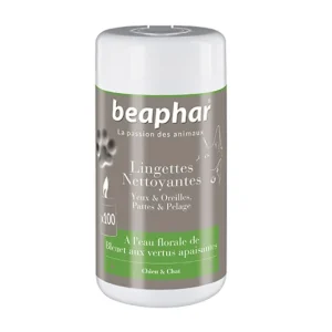 BEAPHAR Lingettes nettoyantes chien & chat  – Outlet