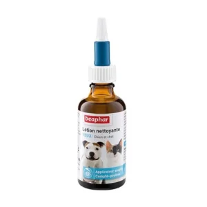 BEAPHAR Lotion nettoyante yeux chien & chat  – Hot