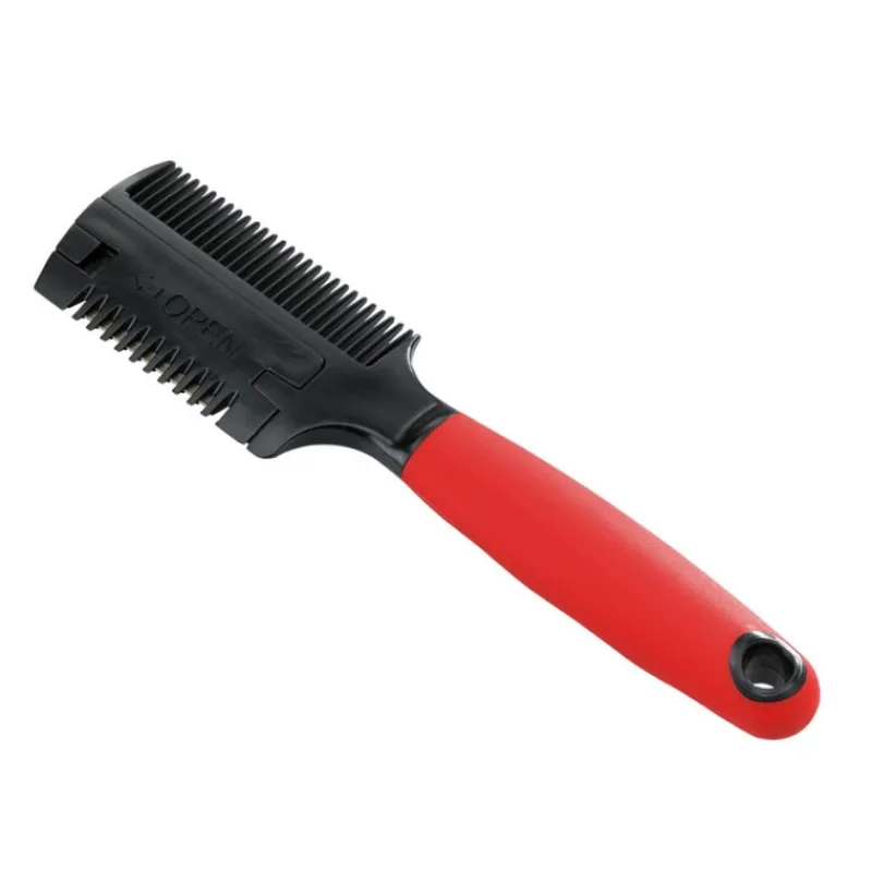 peigne_double_avec_rasoir_0.webp FERPLAST Peigne double avec rasoir pour chien GRO 5991 Clearance
