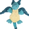 FLAMINGO Peluche Dragon "Werner" turquoise 26 cm pour chien - Sale