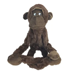 FLAMINGO Peluche Singe Madina marron 57 cm pour chien - Fashion
