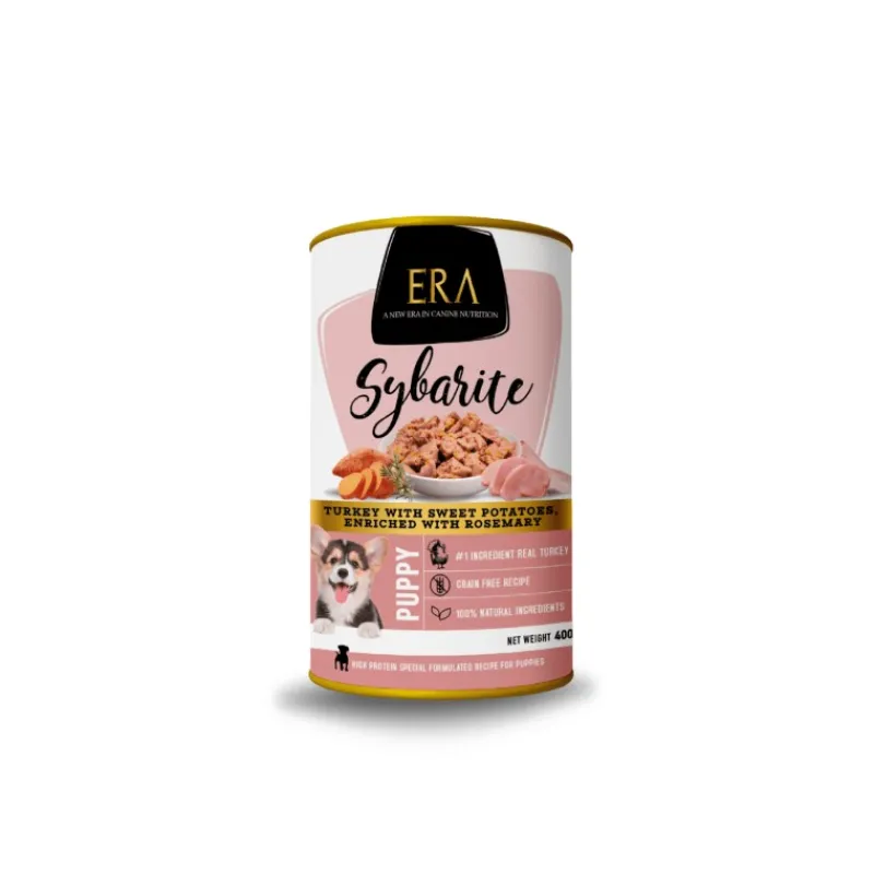 pte_era_sybarite_pour_chi_0.webp ERA Pâtée Sybarite pour chiots de toutes races - Dinde Online