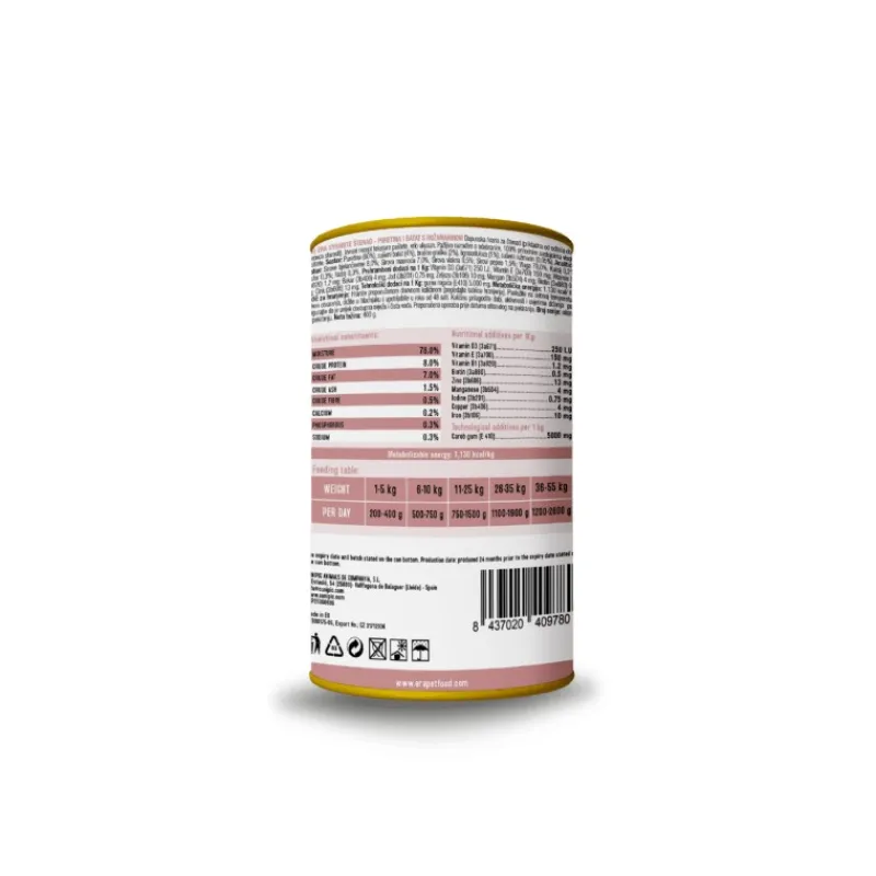 pte_era_sybarite_pour_chi_1.webp ERA Pâtée Sybarite pour chiots de toutes races - Dinde Online