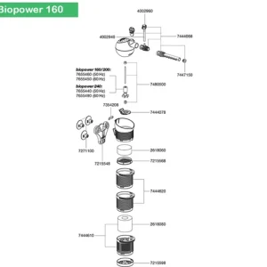 EHEIM Régulateur débit/diffuseur (7444068) aquaball, biopower Online