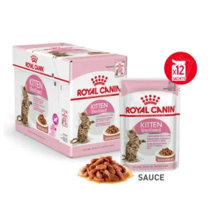 ROYAL CANIN -KITTEN STERILISED - en sauce -12x85gr Outlet