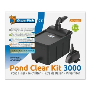SUPERFISH Pond Clear Kit 3000 Best