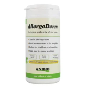 ANIBIO Supplément nutritionnel chien & chat Allergoderm Outlet