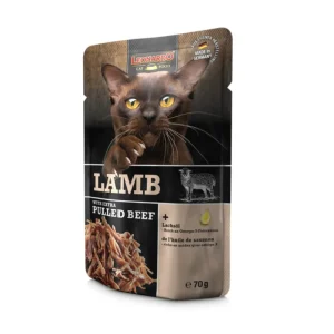LEONARDO Terrine pour chat Agneau effiloché Sale