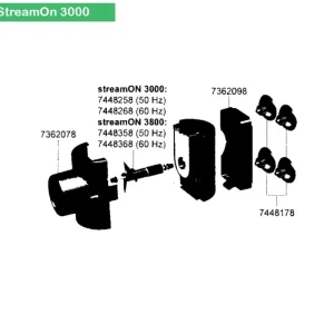 EHEIM Turbine* (7448258) streamON 3000 et 4000 Online